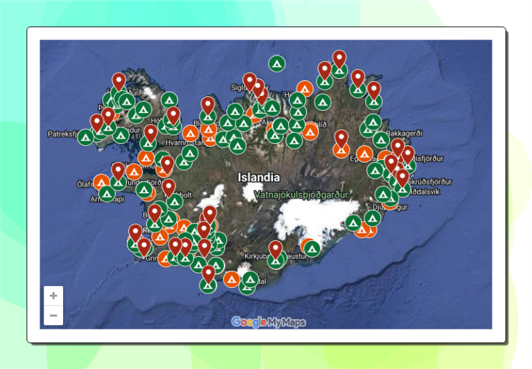campingi na islandii